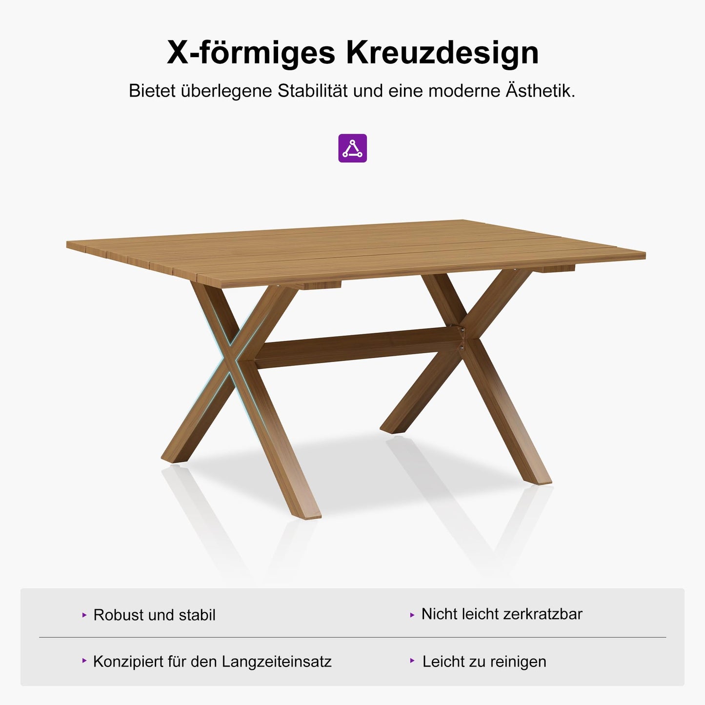 PURPLE LEAF 9-TLG Gartenmöbel Set,Aluminium Terrassenmöbel 8 Gartenstühle mit Tisch Balkonmöbel Essgruppe Gartengarnitur, Grau