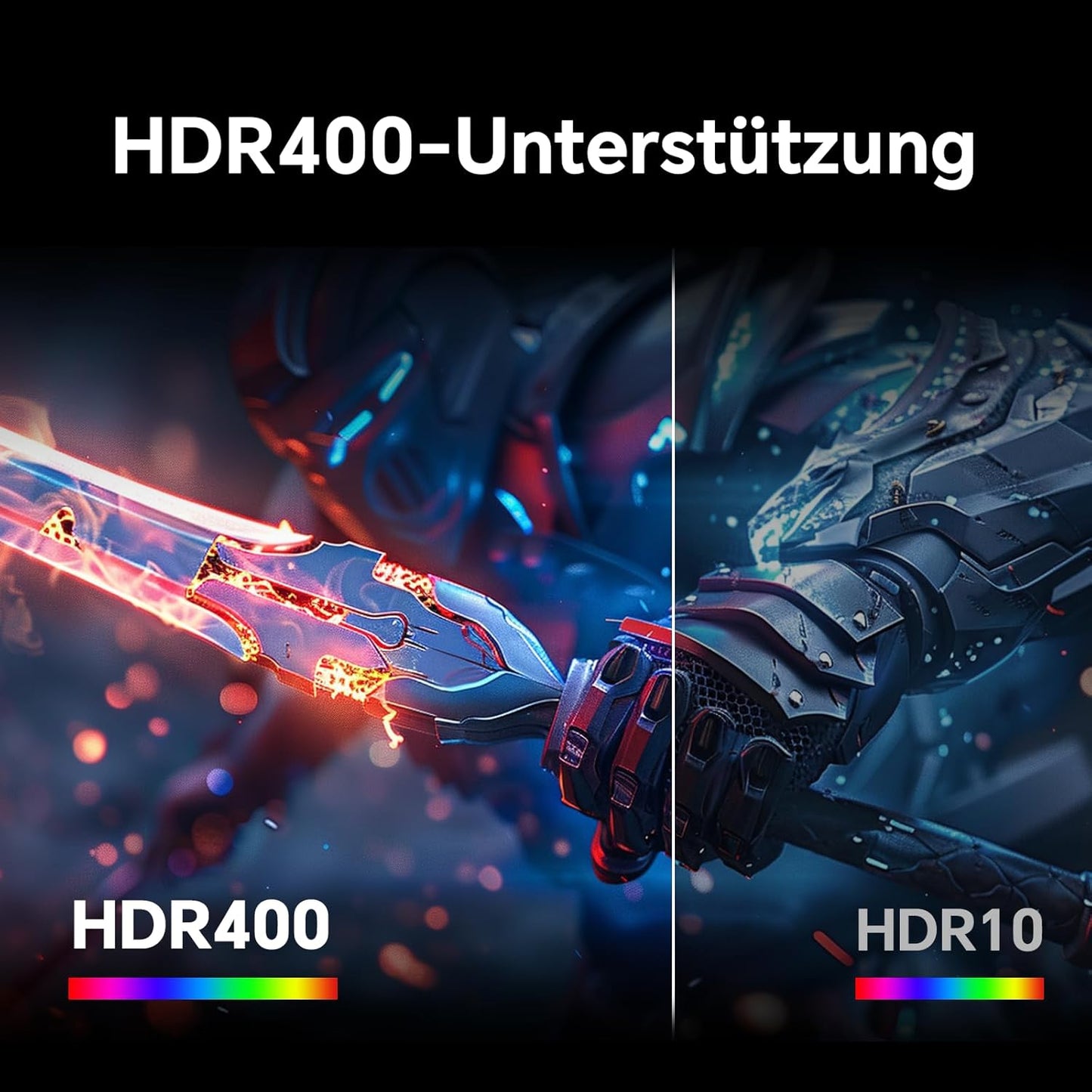 KTC 32 Zoll Monitor Curved 1000R, 2K WQHD (2560x1440p) 240Hz Gaming Monitor, 1ms, Adaptive Sync, 122% sRGB, 4000:1 Kontrast, 2 x DP 1.4 (240Hz), 2 x HDMI 2.0 (144Hz), Unterstützung von Tilt und VESA