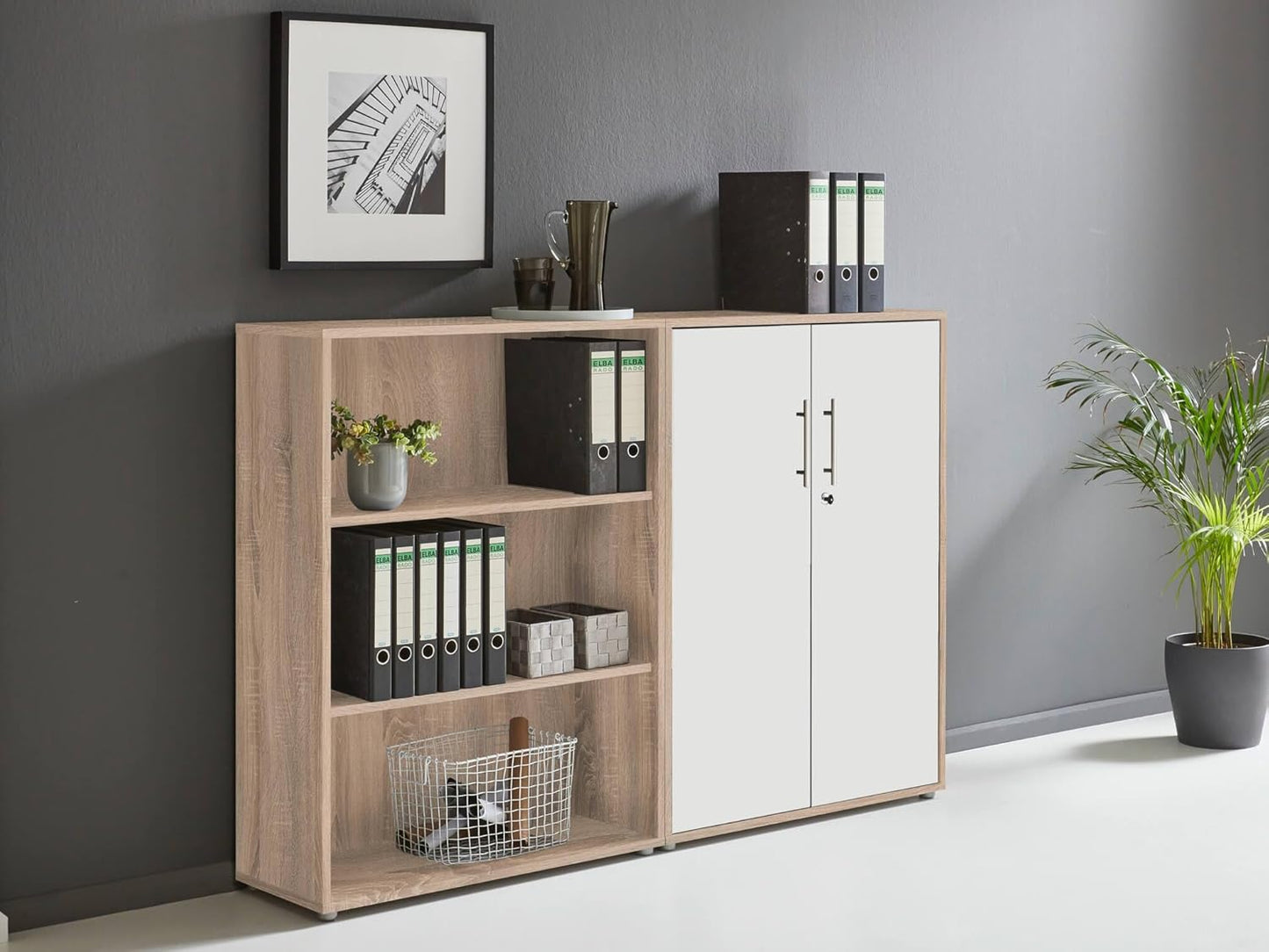 Study Room Office Furniture Complete Set Office Edition (Set of 3)