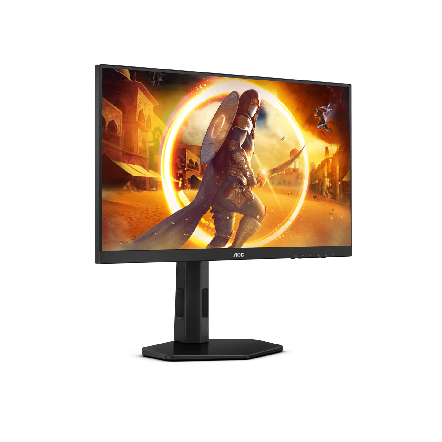 AOC Gaming CU34G2XPD – 34-Zoll-WQHD-Curved-Monitor, 180 Hz, schnelle VA, 1 ms GTG, FreeSync Premium, HDR400, höhenverstellbarer Standfuß (3440 x 1440, HDMI, DisplayPort, USB-Hub)