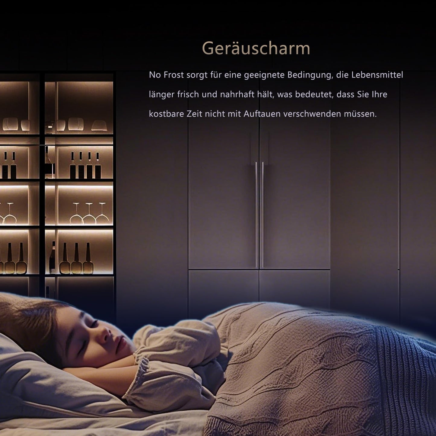 magictec Einbaukühlschrank mit Gefrierfach | 177 cm | 248L (186L/62L) | No Frost | Kühl-Gefrierkombination mit austauschbaren Türscharnieren | Inverterkompressor | Schnellkühlung | Geräuscharm