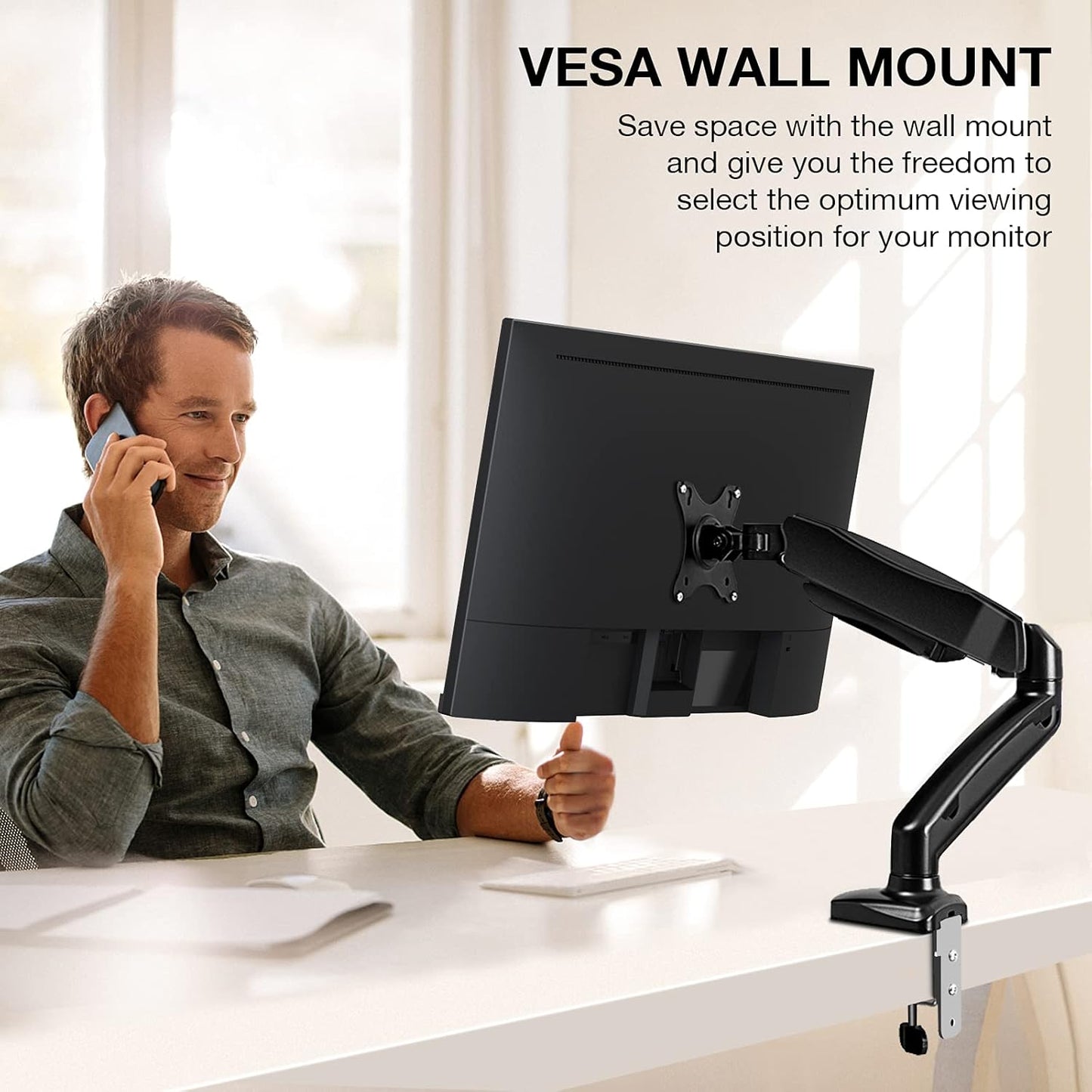 KOORUI Gaming Monitor 27 Zoll, Full HD Rahmenlos Bildschirm 165Hz Adaptive Sync (1ms, VA-Panel, Eye-Care, 1920 x 1080, 2xHDMI 2.0, & DisplayPort 1.4, VESA 75x75mm, DCI-P3 90%)