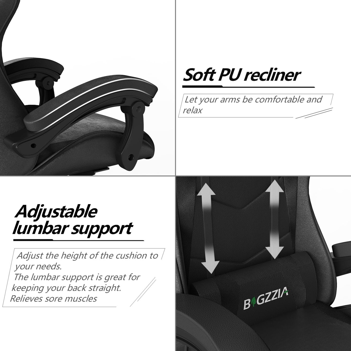 Racingreat Gaming Stuhl, Gamer Stühle, Ergonomisch Gaming Chair, Rückenlehne Einstellbar Pc-Stuhl, 360° Drehbar Gaming Sessel, Atmungsaktiver Bürostuhl für Jugendliche Jungen Mädchen Erwachsene Rosa
