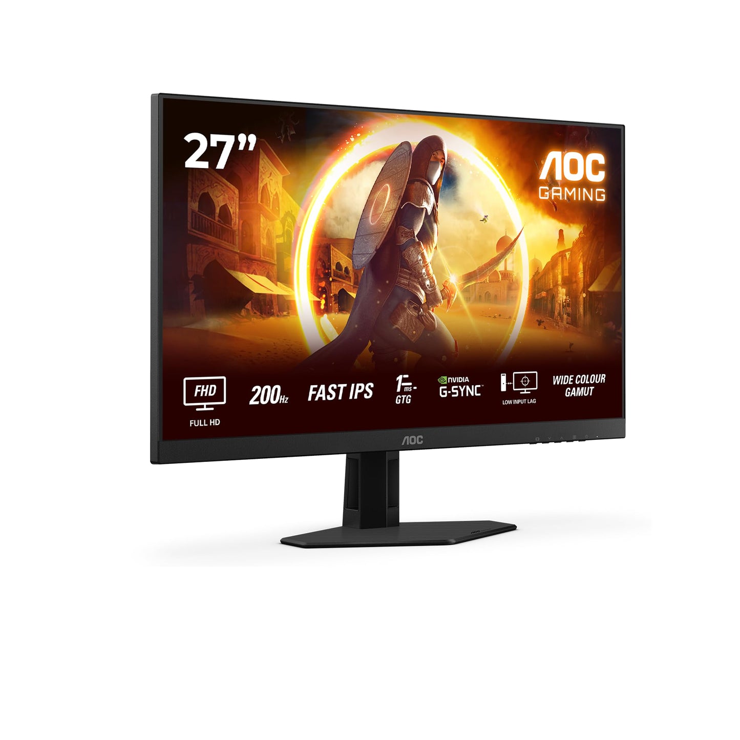 AOC Gaming CU34G2XPD – 34-Zoll-WQHD-Curved-Monitor, 180 Hz, schnelle VA, 1 ms GTG, FreeSync Premium, HDR400, höhenverstellbarer Standfuß (3440 x 1440, HDMI, DisplayPort, USB-Hub)