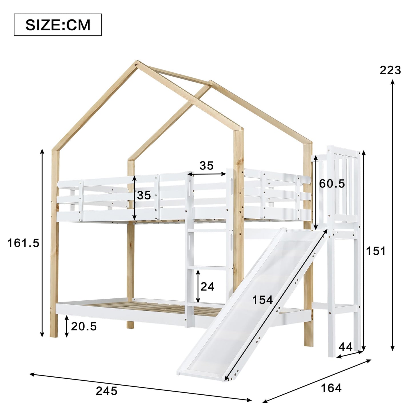 xixiworkshop Kinderbett 90x200cm Ausziehbett Bett mit Stauraum und USB-Steckdose/Mehreren Ablagefächern multifunktionales Jugendbett/Gästebett/Doppelbett mit Stauschrank Lattenrost,Ohne Matratze,Grau