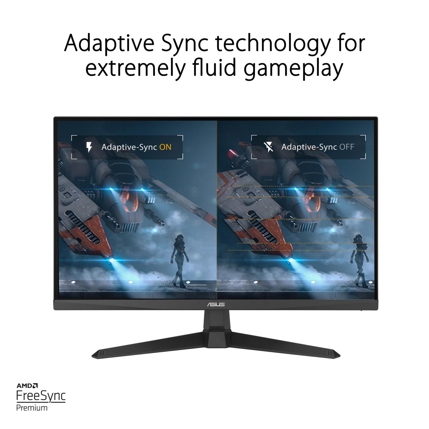 ASUS TUF Gaming VG259Q3A - 25 Zoll Full HD Monitor - 180 Hz, 1ms GtG, FreeSync, Adaptive Sync, ELMB, GameFast Input - Fast-IPS Panel, 16:9, 1920x1080, DisplayPort, HDMI, Speaker