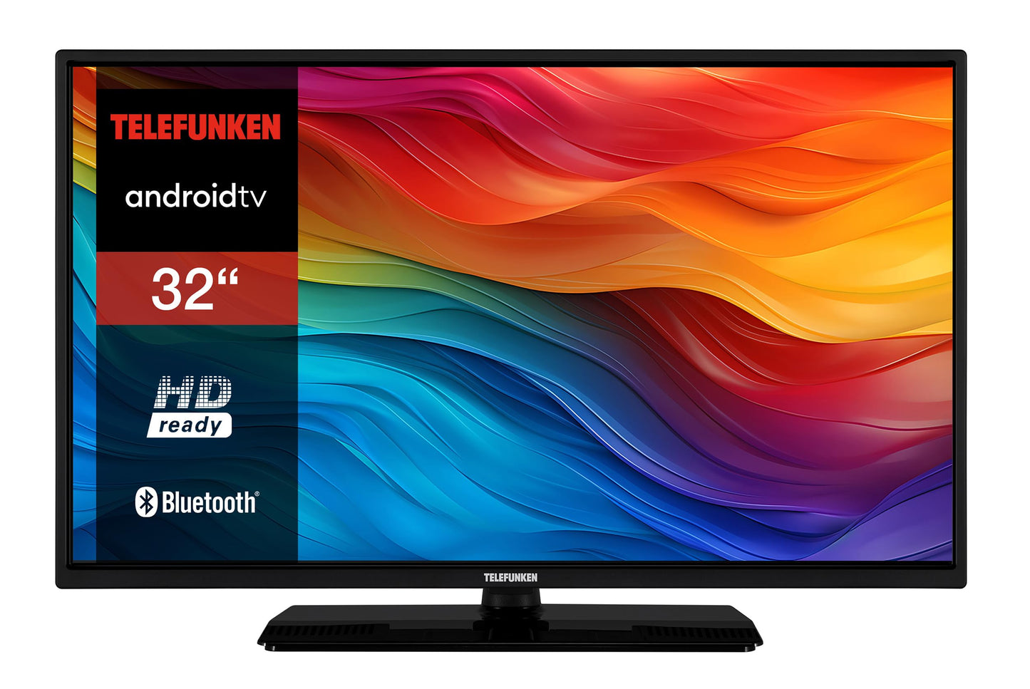 TELEFUNKEN QLED TV 32 Inch TV Full HD Android Smart TV (HDR, Triple Tuner, Bluetooth) QF32AN750S