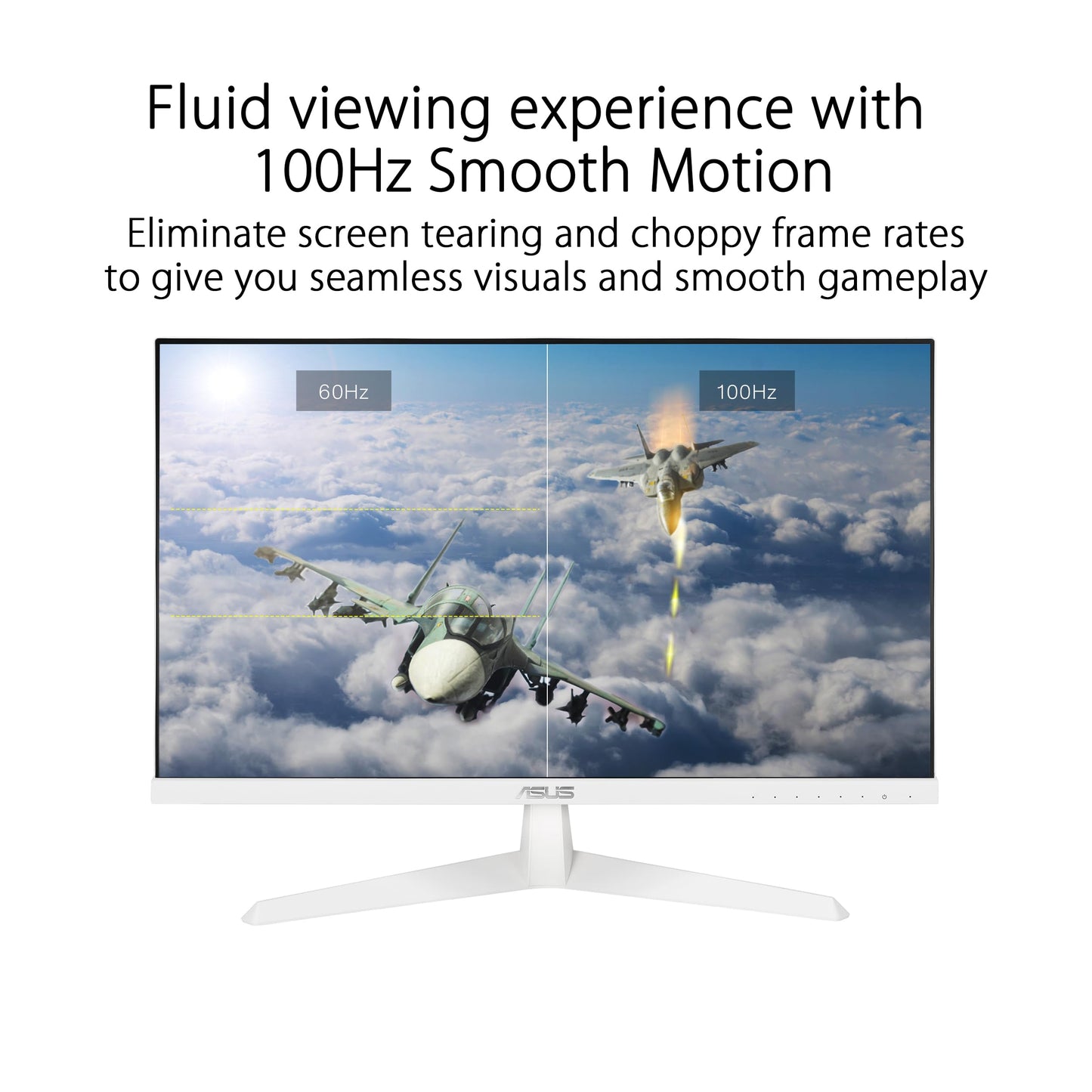 ASUS Eye Care VY279HGR - 27 Inch Full HD Monitor - 120 Hz, 1ms MPRT, AdaptiveSync, GameFast Input - IPS Panel, Vesa 100x100, 16:9, 1920x1080, HDMI, D-Sub