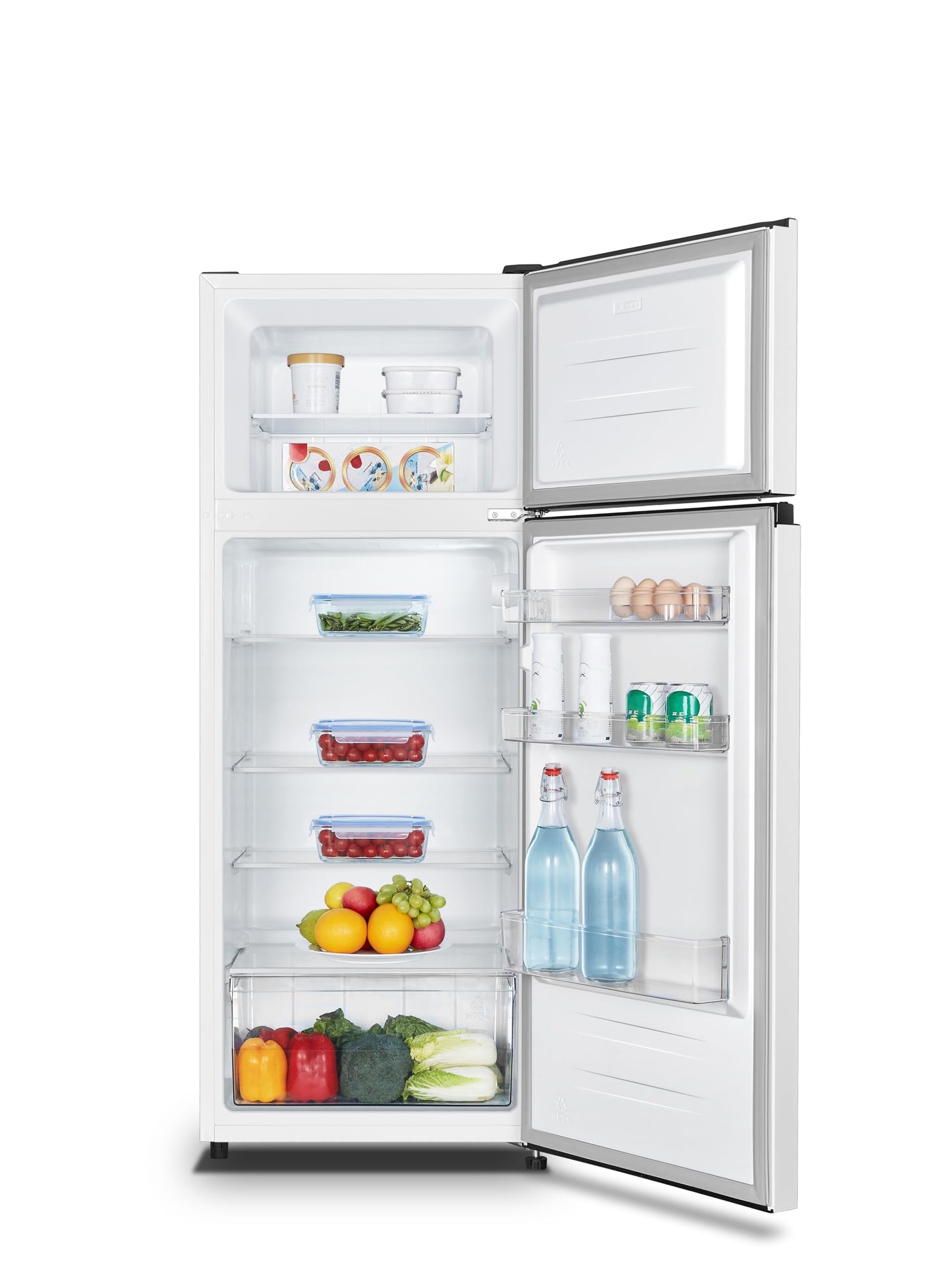 Gorenje N 619EAW4 Fridge-Freezer Combination, LED Display, 186 cm, 300 L, NoFrostPlus, Vegetable Compartment with Moisture Control, FastFreeze, White