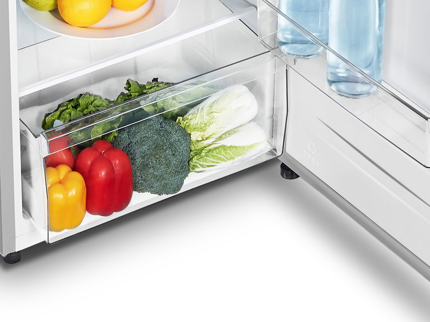 Gorenje N 619EAW4 Fridge-Freezer Combination, LED Display, 186 cm, 300 L, NoFrostPlus, Vegetable Compartment with Moisture Control, FastFreeze, White