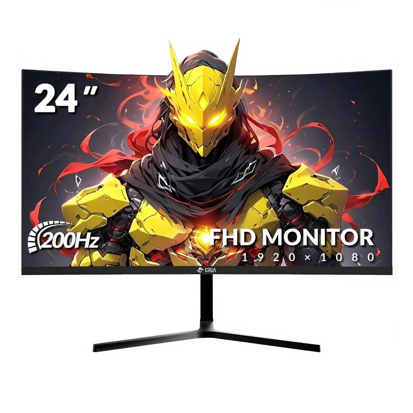 27 Inch Curved Monitor with 1920 * 1080P|100Hz/120Hz/144Hz Computer Monitor 27 inch with HDMI *1,VGA*1 and Tilt Adjustable,VESA Compatible Eye Care PC Office Monitor for Working and Gaming