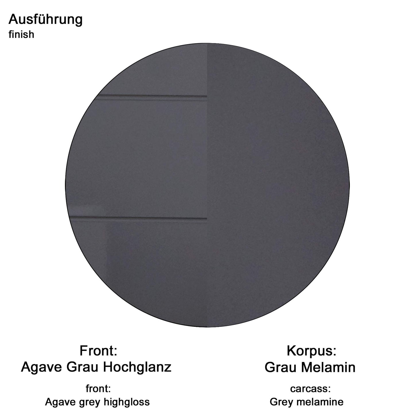 trendteam smart living Amanda Bathroom Cabinet, 73 x 132 x 31 cm, Kopus with Drawers and Lots of Storage Space