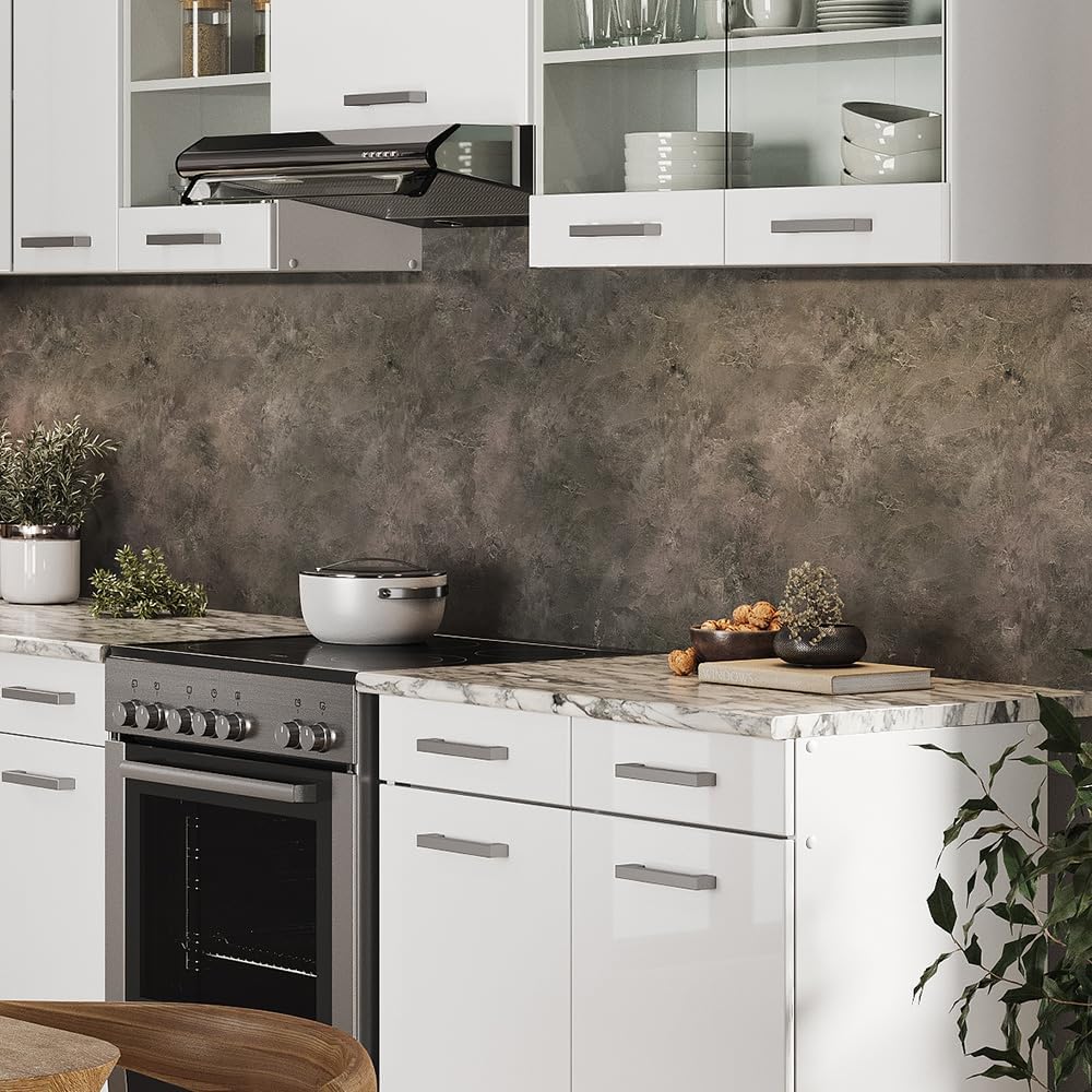Vicco Kitchen Unit L 210 cm Kitchen Block Angle Corner Built-in Sonoma Oak - Freely Combinable Units - R-Line