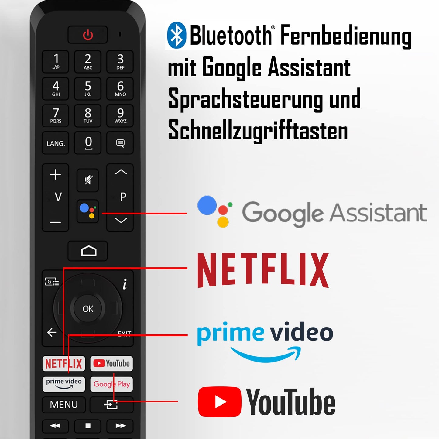 TELEFUNKEN QLED TV 32 Inch TV Full HD Android Smart TV (HDR, Triple Tuner, Bluetooth) QF32AN750S