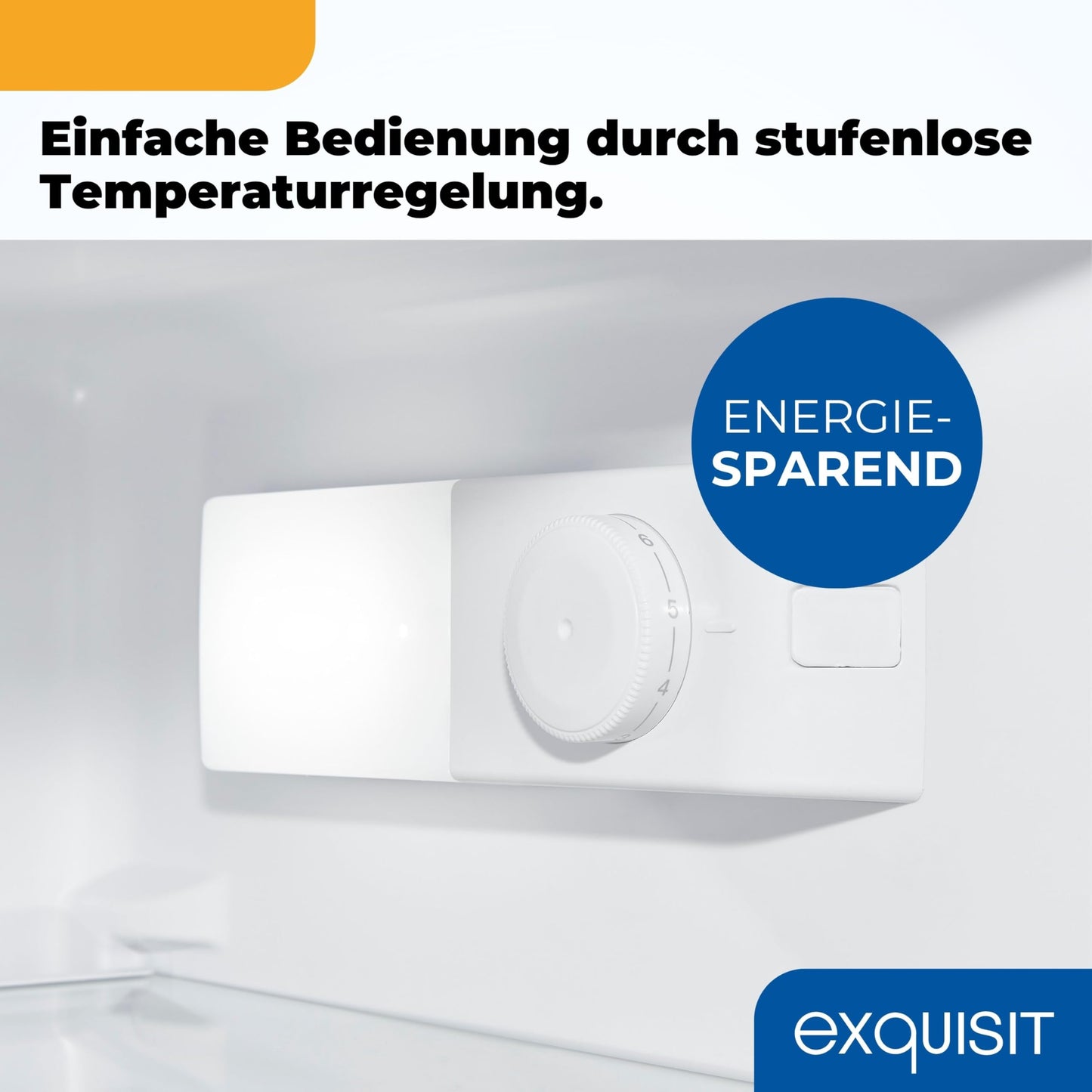 Exquisit Kühl-Gefrierkombination, 143 cm Höhe, Kühlschrank mit Gefrierfach, 4-Sterne-Gefrieren, 173 Liter, Alarm-Funktion, Kühl Gefrierkombination freistehend, KGC5233-60-HE-040D weiss