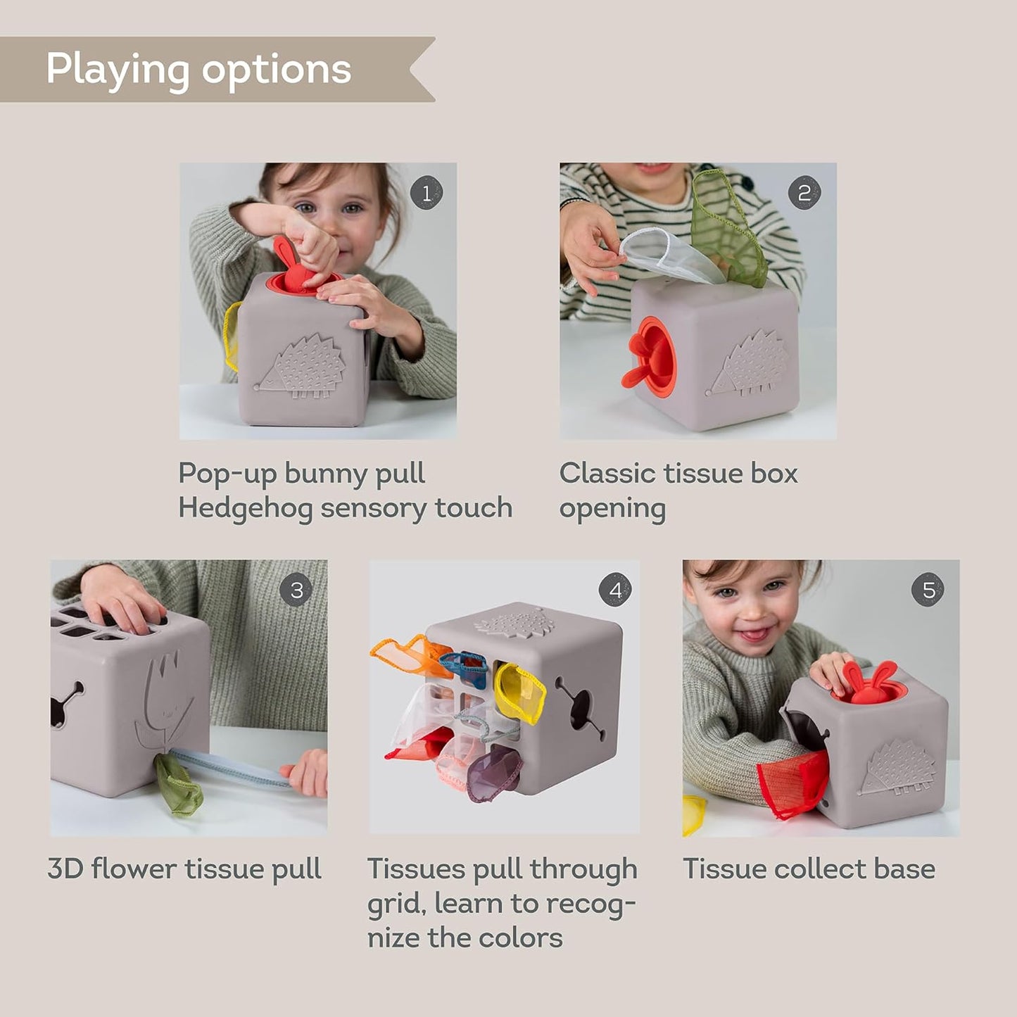 Taf Toys 13405 Pop-Up Tissue Box