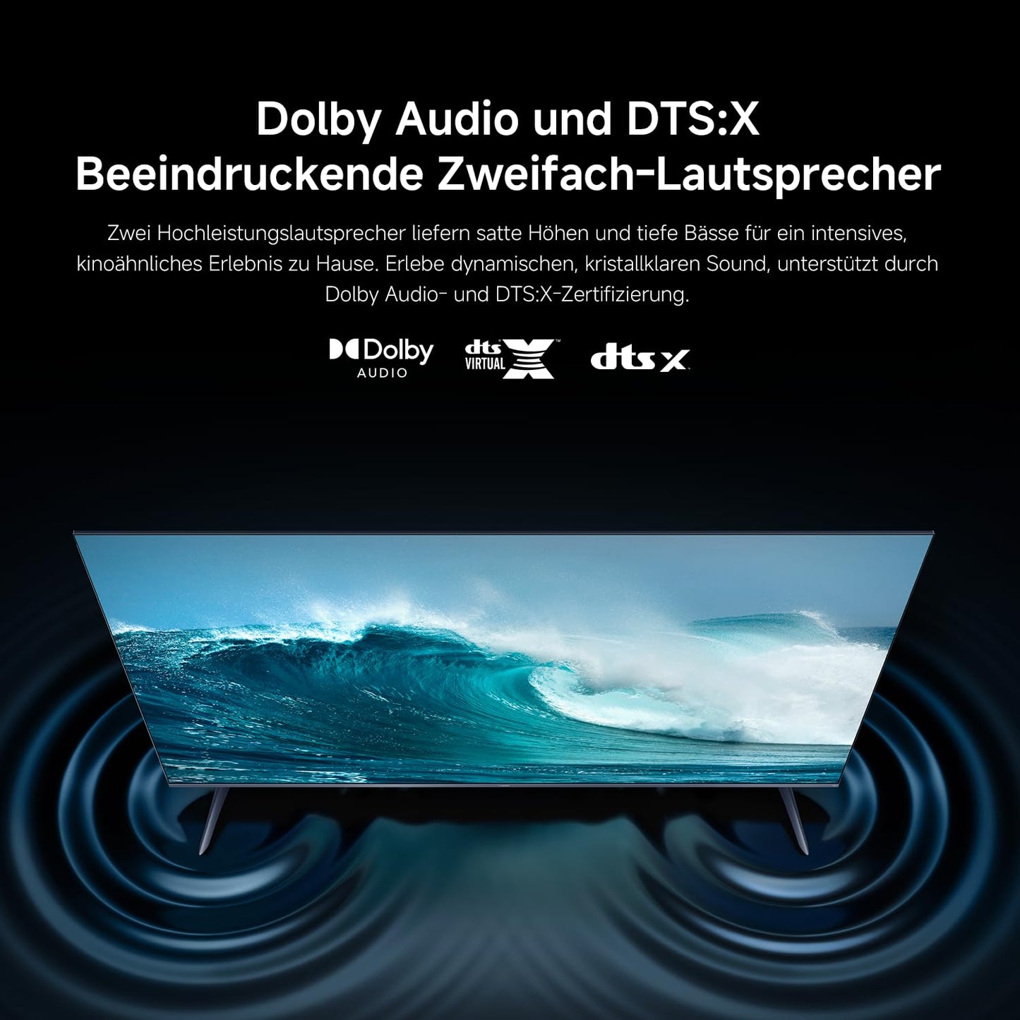 Xiaomi TV F Pro 43 2026 QLED TV 43 Inch (101 cm), 4K Ultra HD, Fire TV, Dolby Audio, DTS:X, HDR10+, 60Hz, Quad A55 Processor, Smart TV, 360° Bluetooth Remote Control