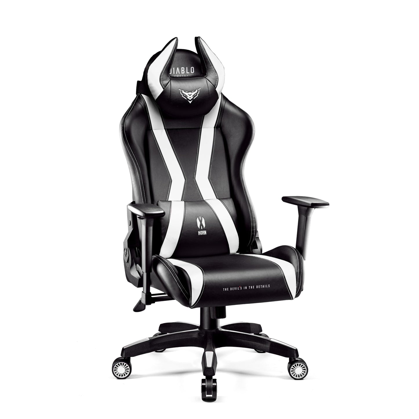 Diablo X-Horn Gaming Office Chair Desk Chair 3D Armrests Ergonomic Design Neck / Lumbar Cushion Imitation Leather Rocker Function