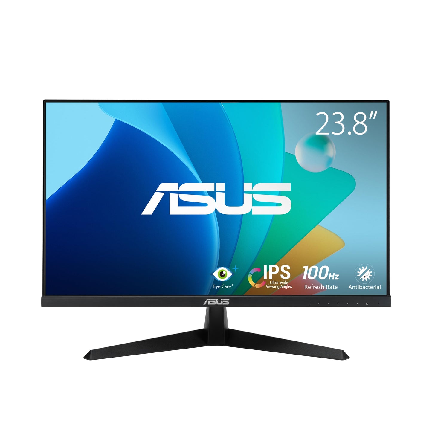 ASUS Eye Care VY279HGR - 27 Inch Full HD Monitor - 120 Hz, 1ms MPRT, AdaptiveSync, GameFast Input - IPS Panel, Vesa 100x100, 16:9, 1920x1080, HDMI, D-Sub