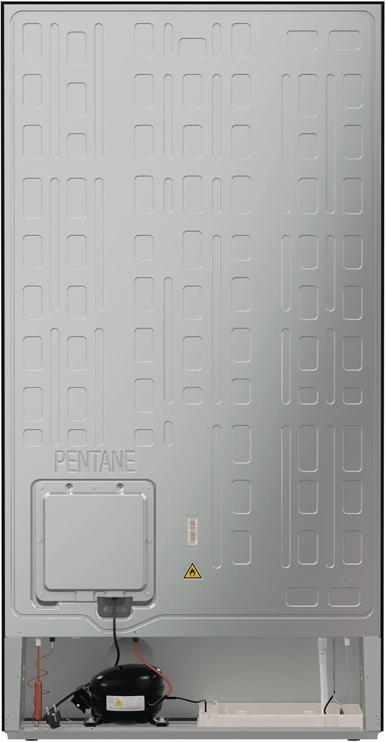 Gorenje NRR 9185 EABXLWD Side by Side Kühl-Gefrierkombination, Made in Europe, EEK E, NoFrostPlus, Inverter-Kompressor, Crisp Zone, ConvertActive Zone, FastFreeze, 178,6 cm, schwarz