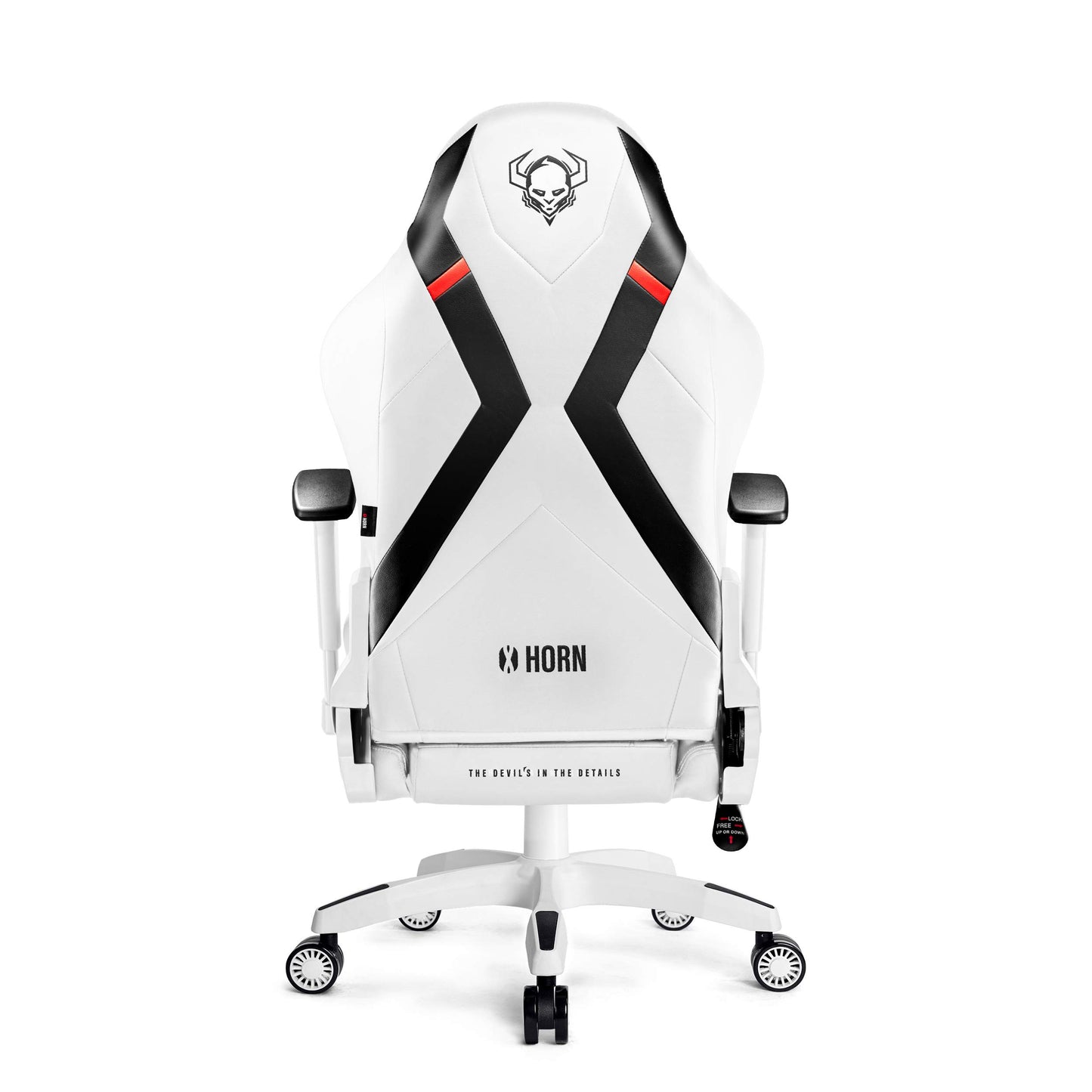 Diablo X-Horn Gaming Office Chair Desk Chair 3D Armrests Ergonomic Design Neck / Lumbar Cushion Imitation Leather Rocker Function