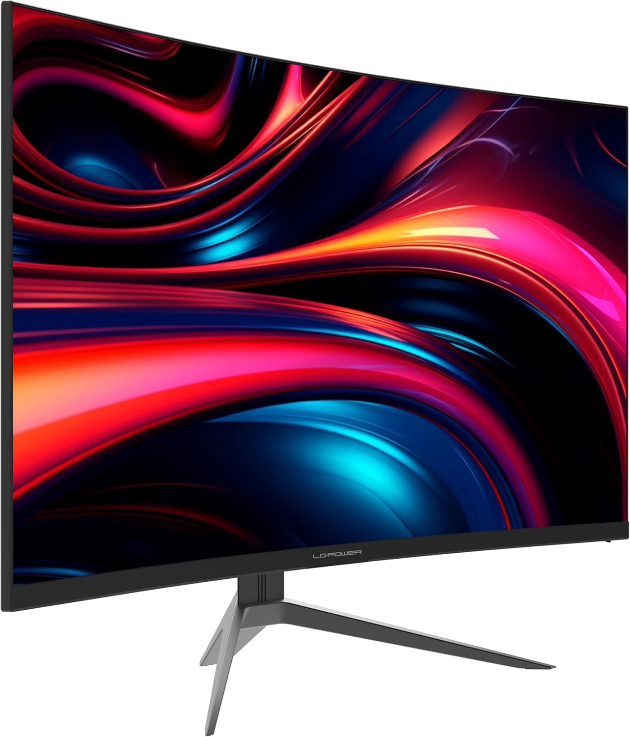 LC-POWER FHD Curved Monitor 32 Zoll, 165 Hz, 1920x1080, 1ms, 1500R und Freesync mit G-Sync-Kompatibilit, HDMI & DP, VESA, LC-M32-FHD-165-C-A