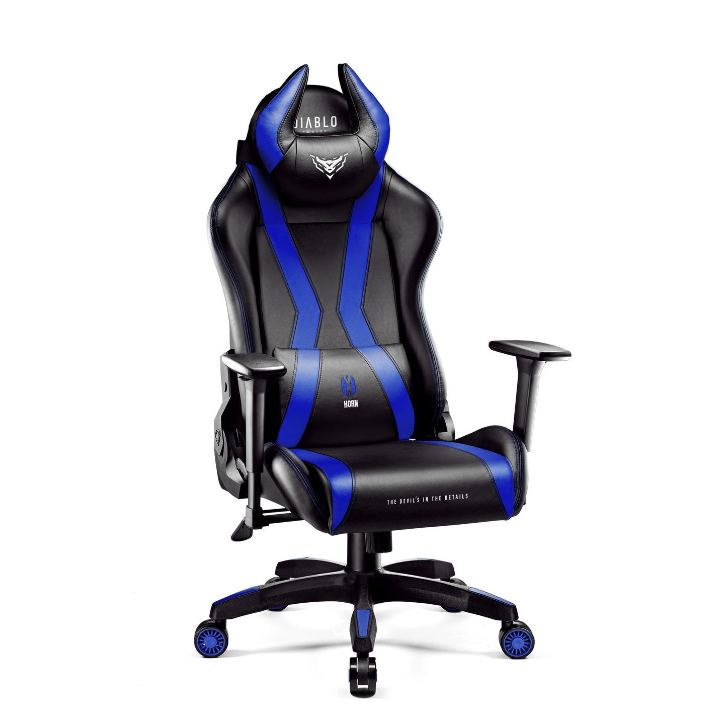 Diablo X-Horn Gaming Office Chair Desk Chair 3D Armrests Ergonomic Design Neck / Lumbar Cushion Imitation Leather Rocker Function