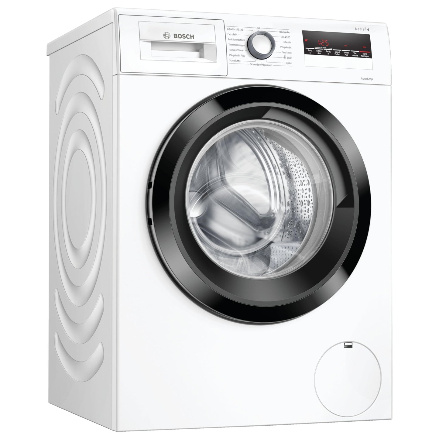 Bosch WAN282K3 Series 4 Front Load Washing Machine, 8 kg, 1400 rpm, SpeedPerfect, Maximum Energy and Water Savings, Refill Function, Extra Hygienic, AquaStop, IronAssist