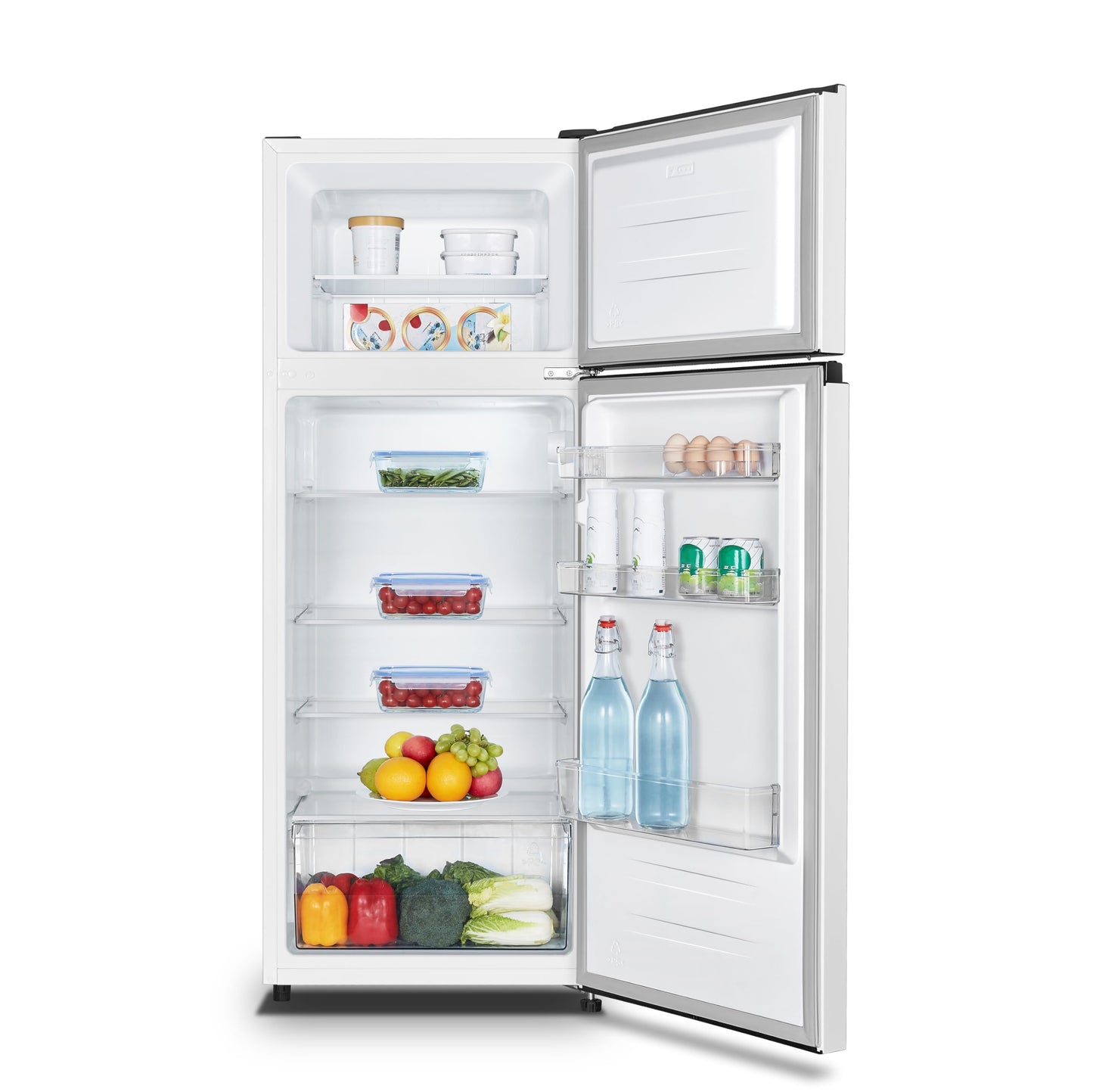 Gorenje N 619EAW4 Fridge-Freezer Combination, LED Display, 186 cm, 300 L, NoFrostPlus, Vegetable Compartment with Moisture Control, FastFreeze, White