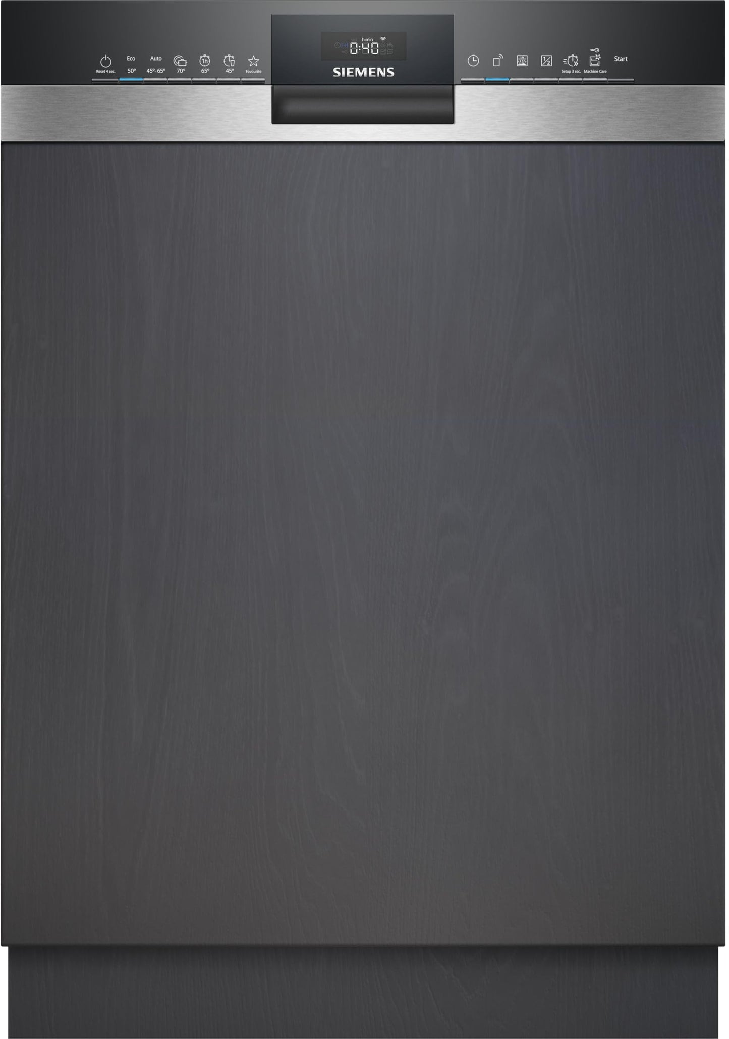Siemens SN43ES06VE, iQ300 Smart Dishwasher, Undermount Dishwasher, 60 cm, Cutlery Drawer, Automatic Door Opening, Triple rackMatic, Particularly Quiet, intesiveZone, varioSpeed, aquaStop