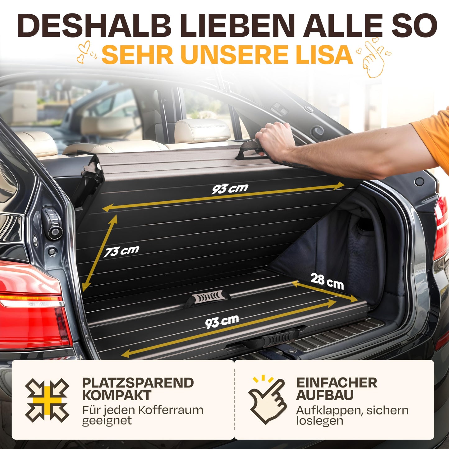 Ondis24 Biertischgarnitur Lisa Campingtisch 2X Bierbank 1x Biertisch Sitzbank klappbar Bierzeltgarnitur 3tlg. einfach transportabel (Braun, XL)