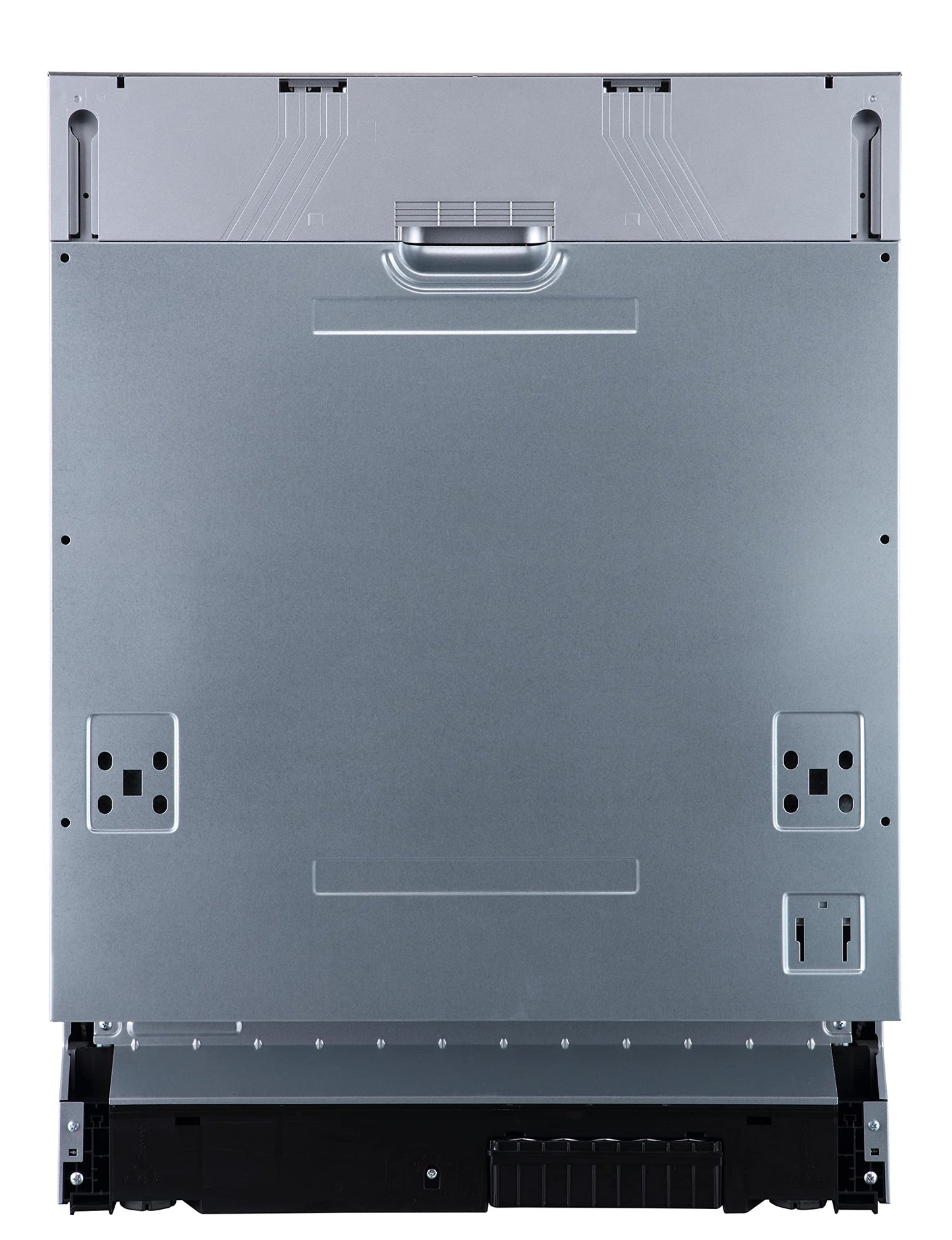 Midea MDWEU1435XSS-W Dishwasher, Integrated, 14 Place Settings, 60 cm, Partially Integrated with WiFi, Extra Drying, 7 Programmes, 47 dB, 0-24 Hours Start Time Delay, Stainless Steel