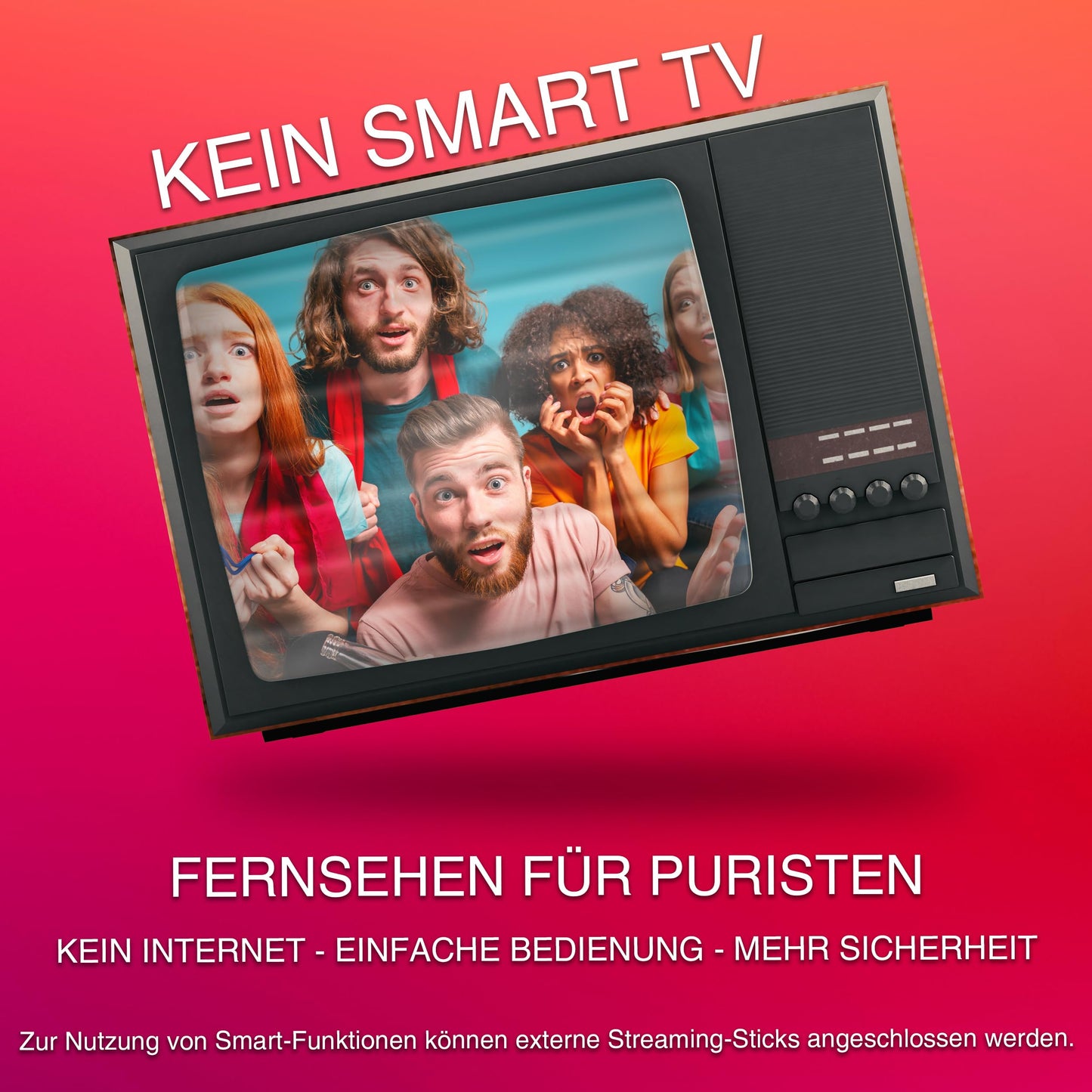 TELEFUNKEN VIDAA D43U790B2CW 4K TV 43 Inch Smart TV UHD, HDR TV with Dolby Vision, Triple Tuner and 6 Months HD+ Including LED TV, Black