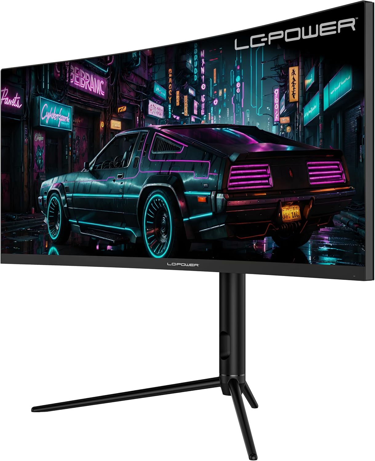 LC-POWER FHD Curved Monitor 32 Zoll, 165 Hz, 1920x1080, 1ms, 1500R und Freesync mit G-Sync-Kompatibilit, HDMI & DP, VESA, LC-M32-FHD-165-C-A