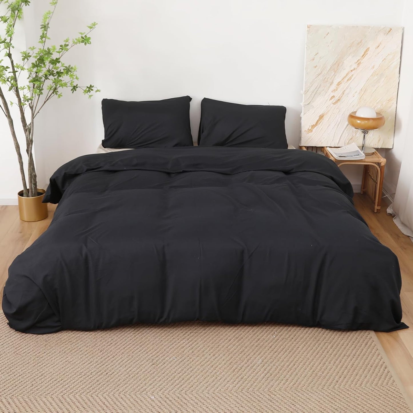 BOD HOME, Duvet & Pillowcase, 100% Polyester, Softness, Bed Linen Set 160 x 220 cm, Pillowcase 50 x 70 cm, Various Designs, Personalise Your Room, Ideal for the Winter Season