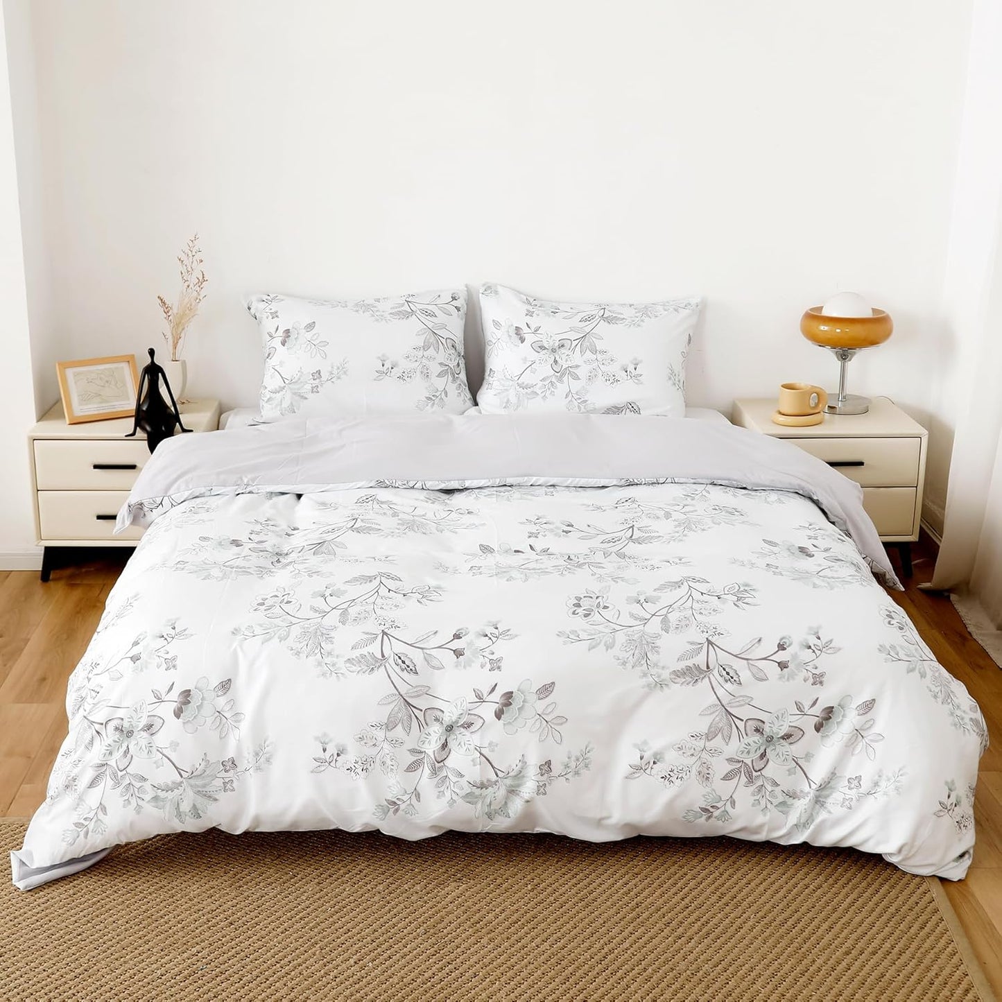 BOD HOME, Duvet & Pillowcase, 100% Polyester, Softness, Bed Linen Set 160 x 220 cm, Pillowcase 50 x 70 cm, Various Designs, Personalise Your Room, Ideal for the Winter Season