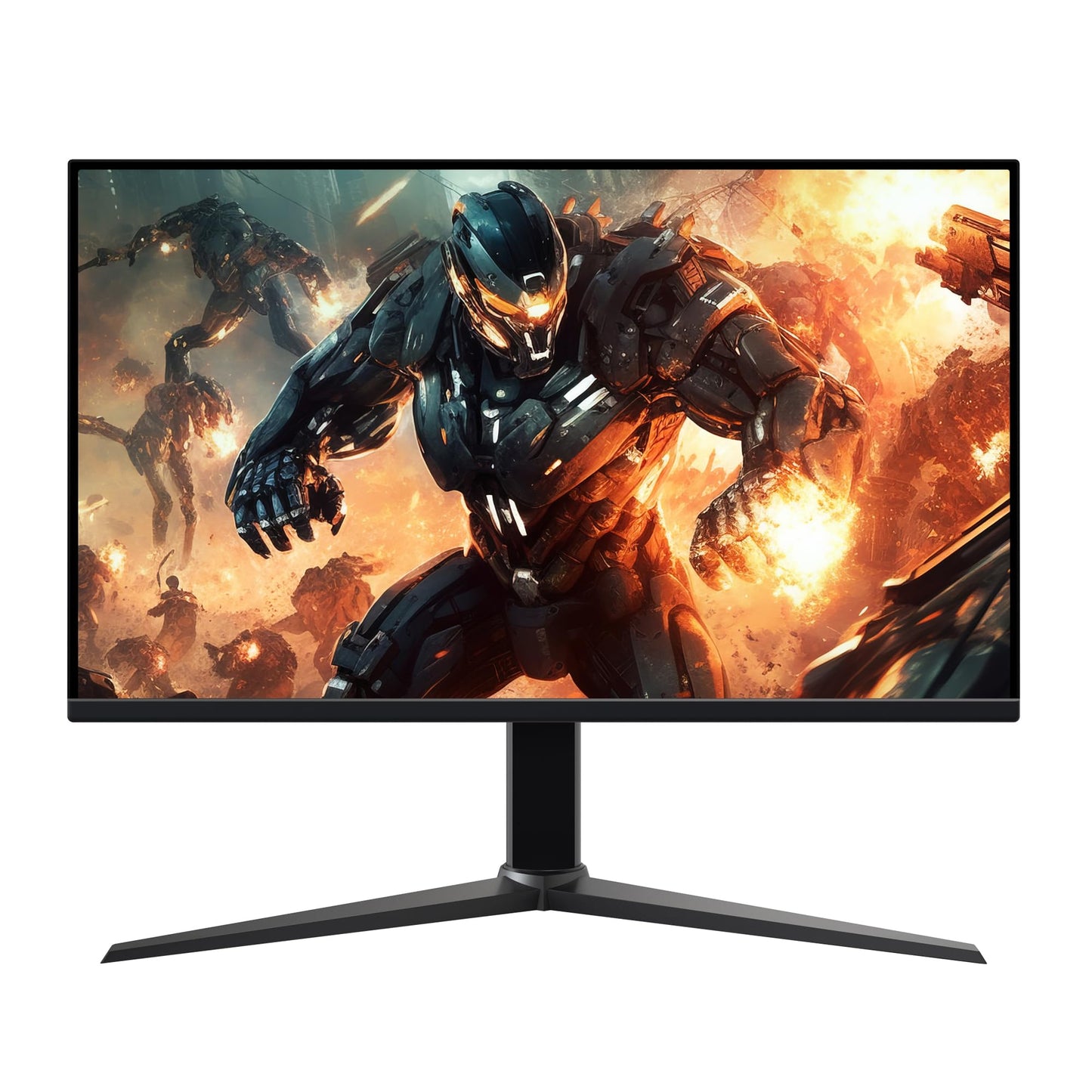 Amazon Basics Gaming-Monitor 24 Zoll (61 cm), FHD 1080p, 165 Hz, VESA-kompatibel, adaptive Synchronisierung, 1 ms Reaktion, Schwarz