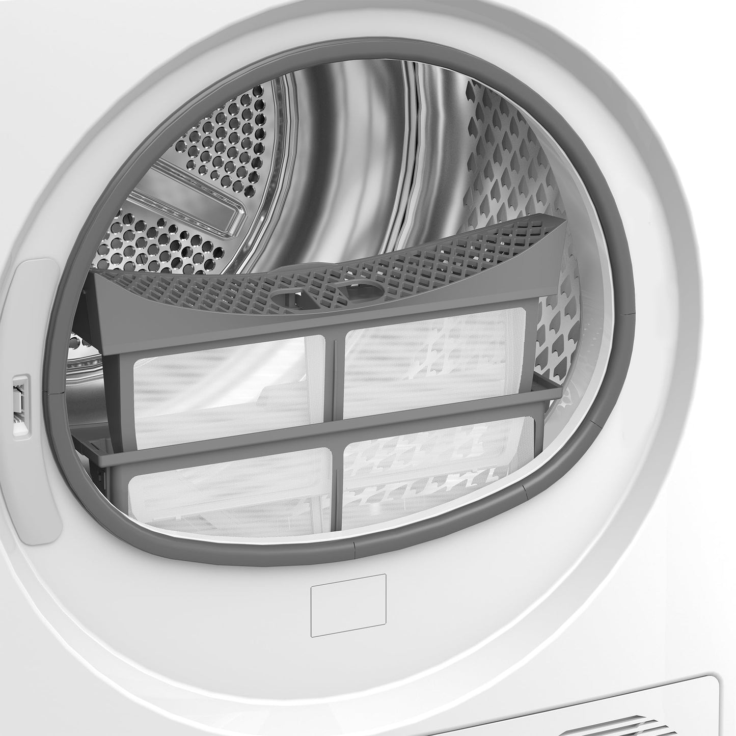 Beko B5T4824IF bPRO 500 Wäschetrockner, 8 kg, Frontlader Wärmepumpentrockner, allergikergeeignet, 15 Programme, Dampffunktion, Knitterschutz, Silent-Programm, AquaWave Schontrommel, Weiß