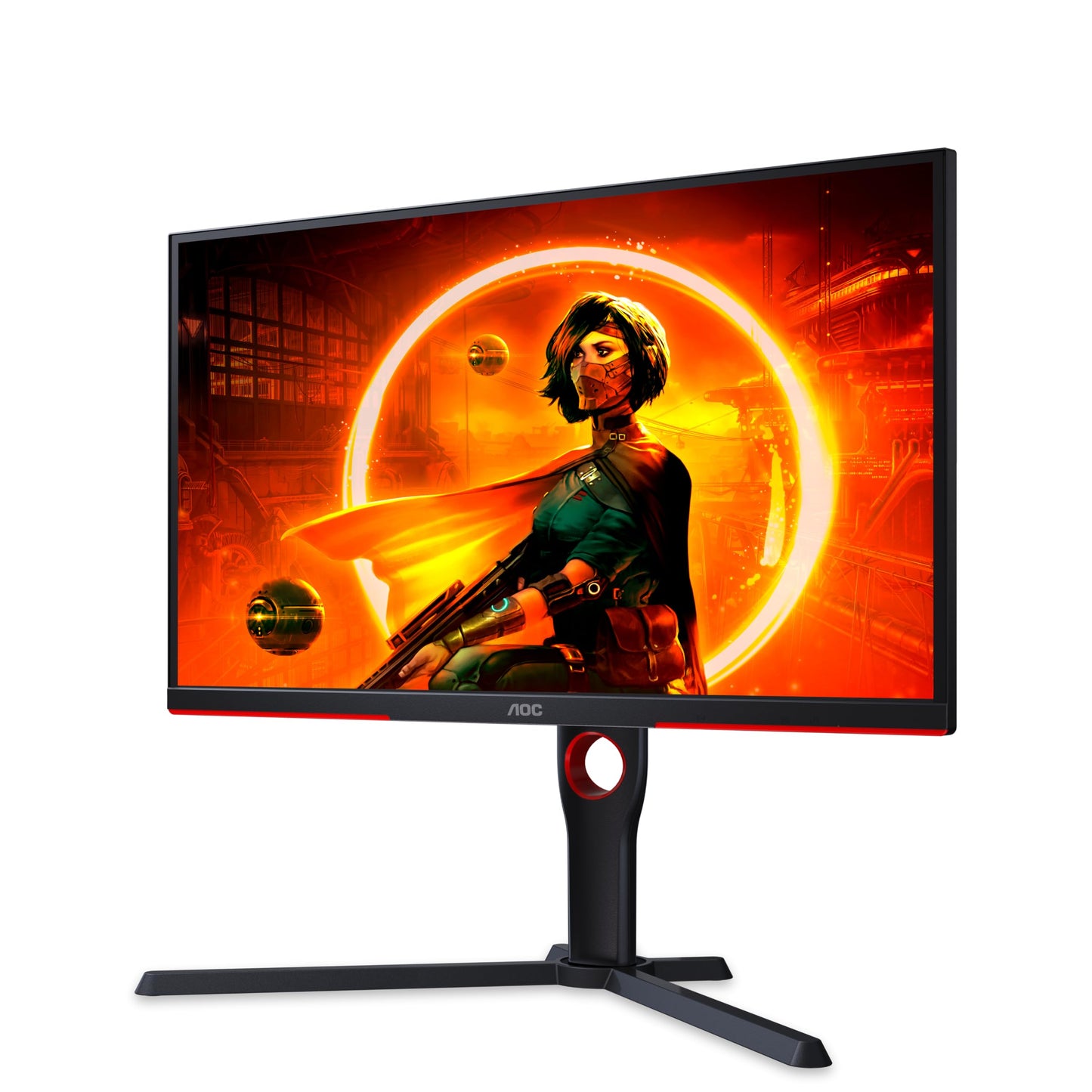 AOC Gaming CU34G2XPD – 34-Zoll-WQHD-Curved-Monitor, 180 Hz, schnelle VA, 1 ms GTG, FreeSync Premium, HDR400, höhenverstellbarer Standfuß (3440 x 1440, HDMI, DisplayPort, USB-Hub)