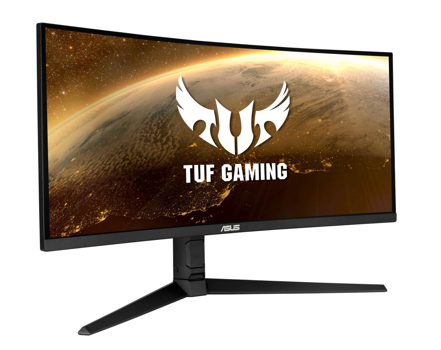 ASUS TUF Gaming VG34VQL1B, 34 Inch UWQHD Curved Monitor, 165 Hz, 1 ms MPRT, FreeSync Premium, DisplayHDR 400, VA Panel, 21:9, 3440 x 1440, DisplayPort, HDMI, USB, Ergonomic, Black