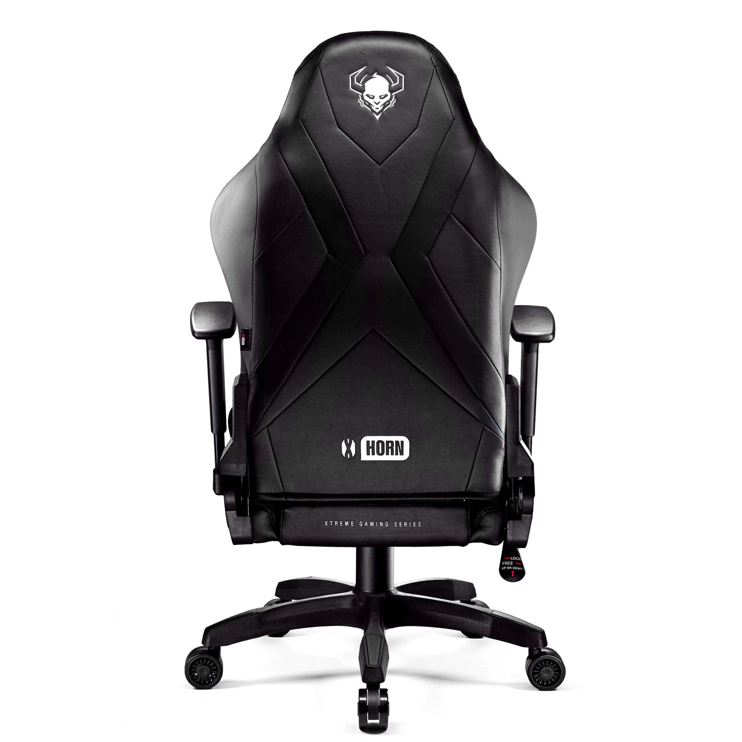 Diablo X-Horn Gaming Office Chair Desk Chair 3D Armrests Ergonomic Design Neck / Lumbar Cushion Imitation Leather Rocker Function