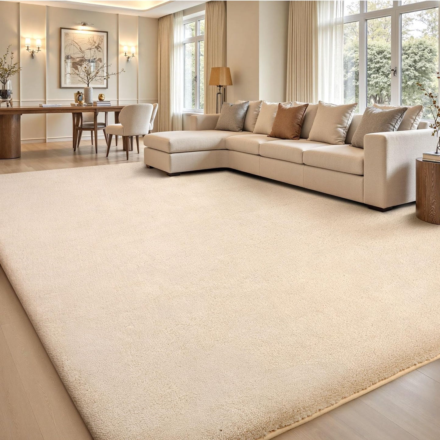 Sour Lemon Teppich Wohnzimmer 240x300, Kinderzimmer Mädchen Junge Schlafzimmer Grau, Kurzfloriger Weicher Wohnzimmerteppich, Flauschig, Waschbar
