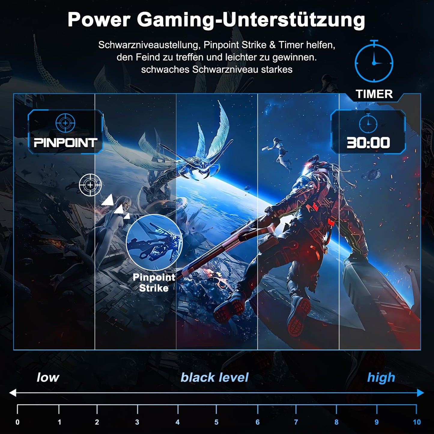 Minifire MFG32C3Q Gaming Curved Monitor 32 Inch 180Hz, 2K WQHD (2560 x 1440), 1500R, 1ms (MPRT), AMD FreeSync, sRGB 125%, VESA, 2xHDMI 2.0 / 2xDP (180Hz), Eye Care