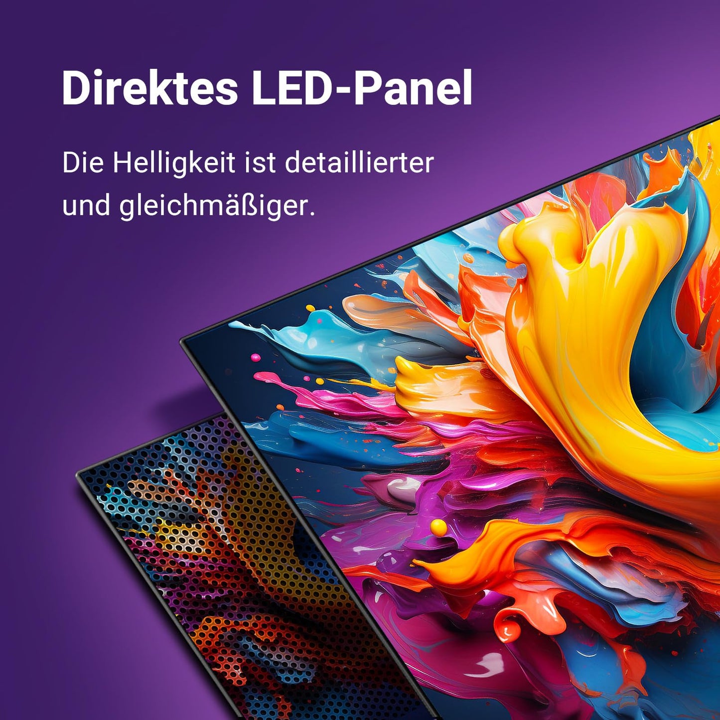 TuTu Smart TV 25 Zoll (64 cm) Full HD VIDAA Fernseher mit WLAN Triple Tuner (DVB-T/T2, DVB-C, DVB-S/S2) APP Store HDMI USB (TUV25FQ1B, 2024)