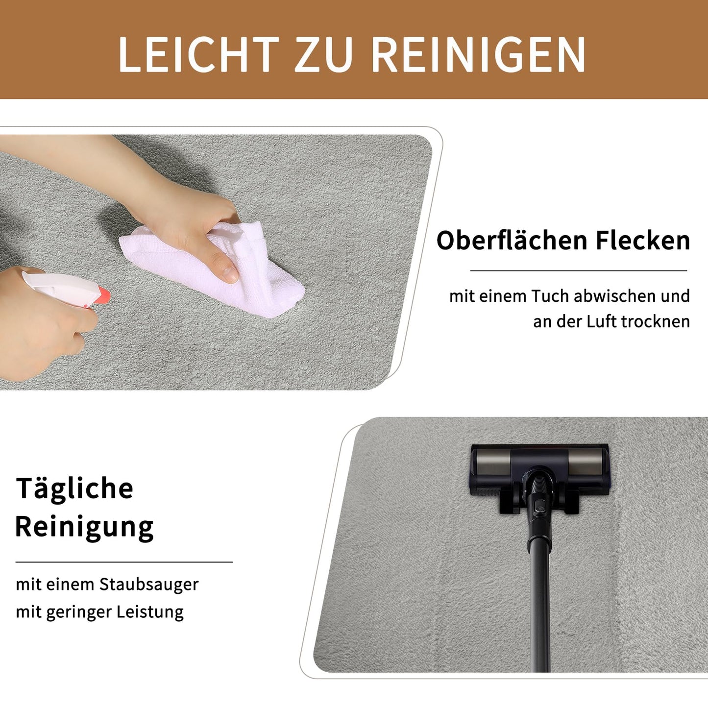 Sour Lemon Teppich Wohnzimmer 240x300, Kinderzimmer Mädchen Junge Schlafzimmer Grau, Kurzfloriger Weicher Wohnzimmerteppich, Flauschig, Waschbar
