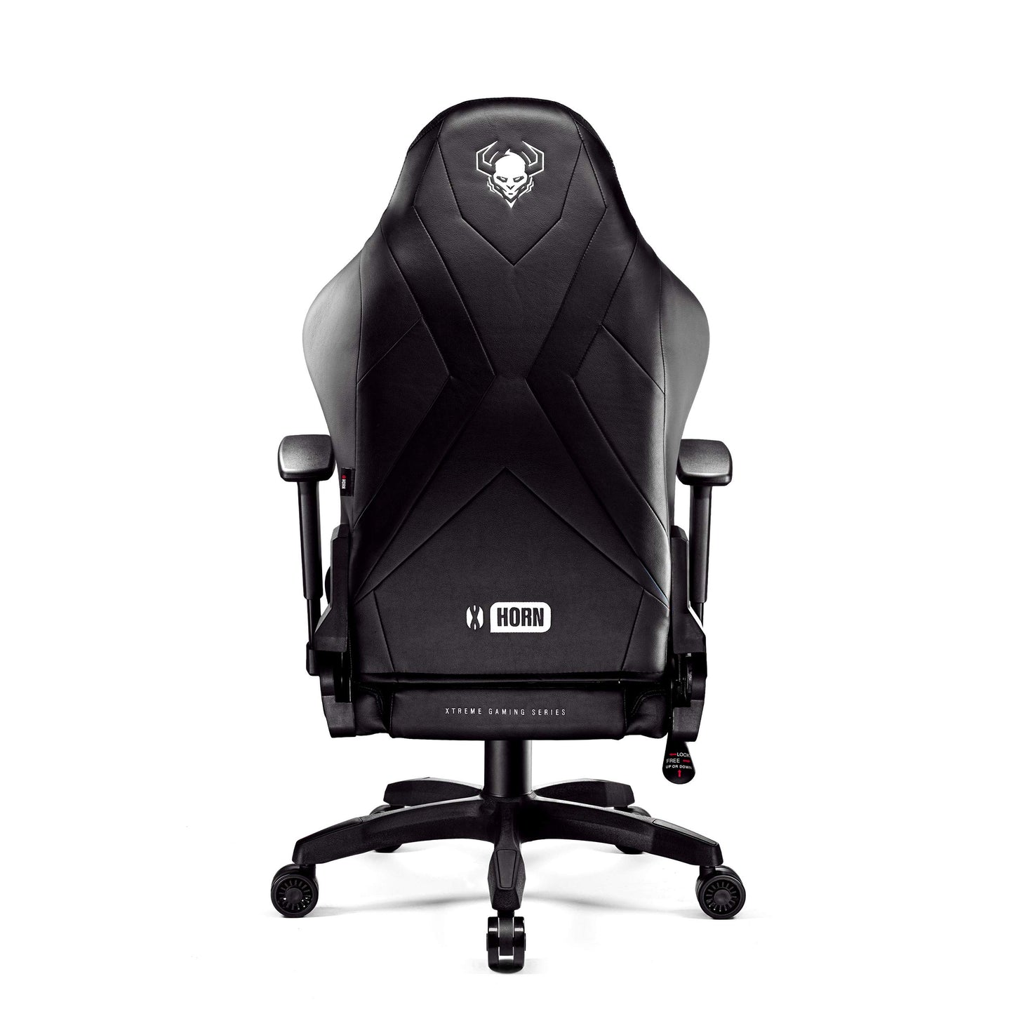 Diablo X-Horn Gaming Office Chair Desk Chair 3D Armrests Ergonomic Design Neck / Lumbar Cushion Imitation Leather Rocker Function