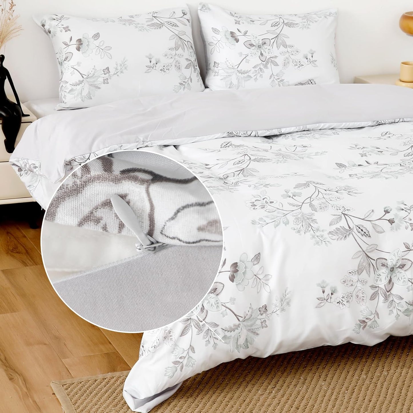 BOD HOME, Duvet & Pillowcase, 100% Polyester, Softness, Bed Linen Set 160 x 220 cm, Pillowcase 50 x 70 cm, Various Designs, Personalise Your Room, Ideal for the Winter Season