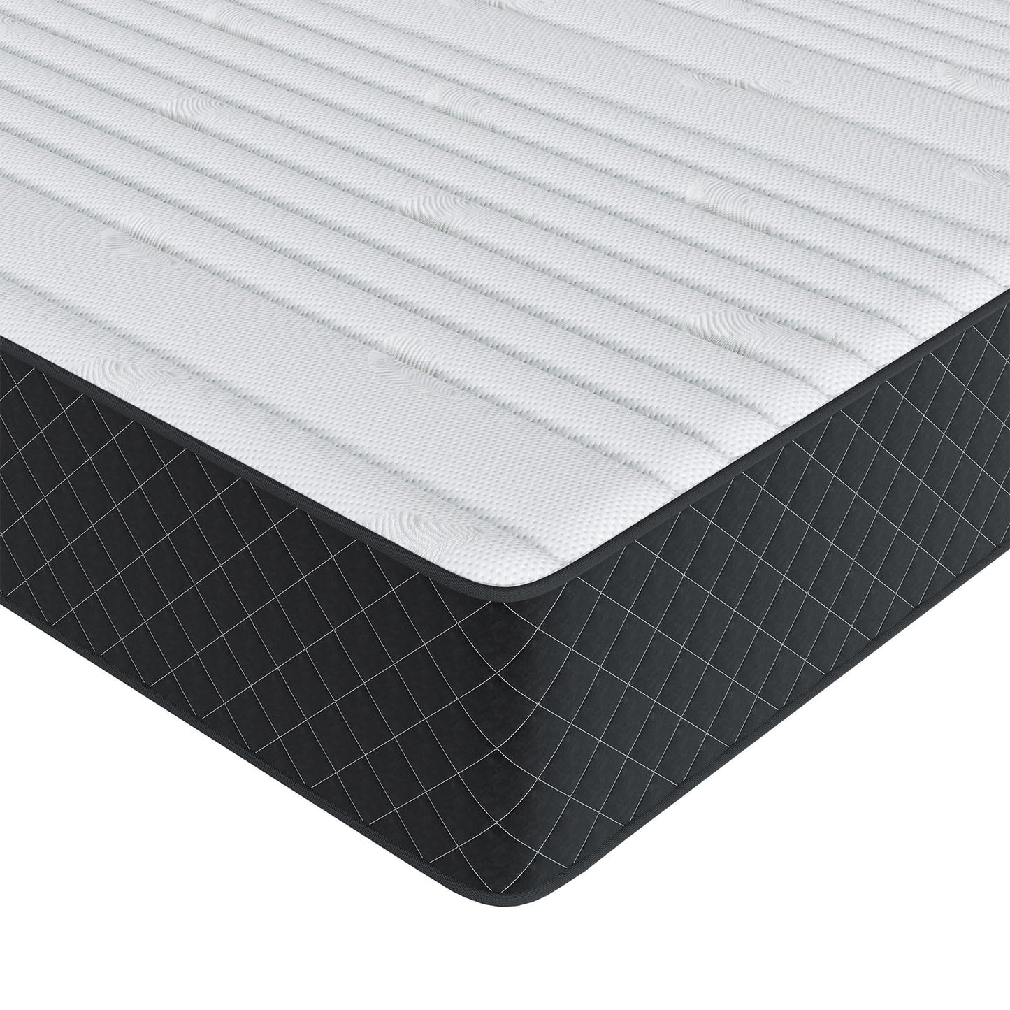 MOLPHIT Mattress 140 x 200 cm, Height 25 cm, Oeko-Tex Certified, Hardness H3 and H4, 7-Zone Pocket Spring Mattress with Comfort Foam, Fabric with Soft, Durable and Skin-Friendly, 140 x 200 x 25 cm
