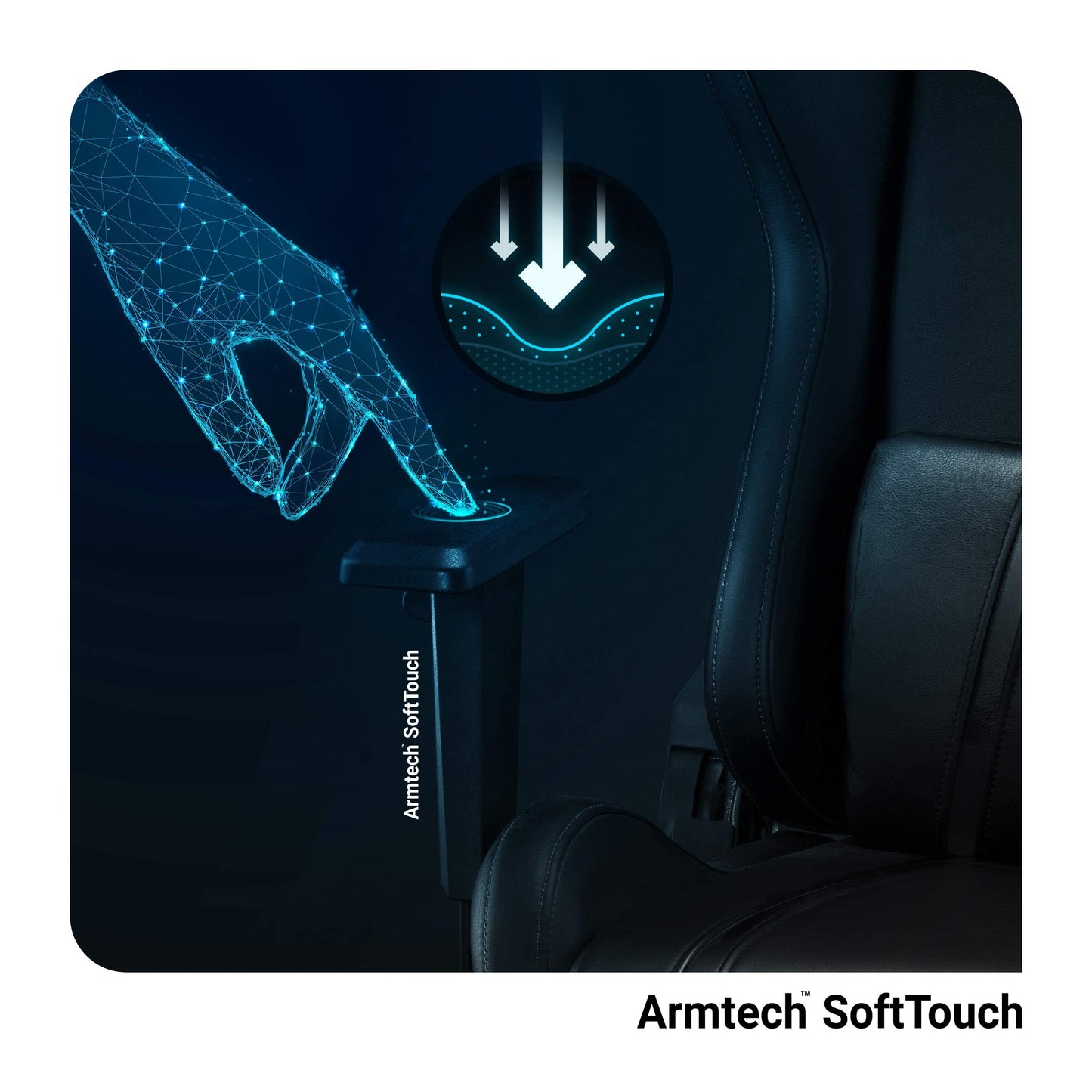 Diablo X-One 2.0 Gaming Stuhl Gamer Chair Bürostuhl Schreibtischstuhl Verstellbare Armlehnen Ergonomisches Design Nacken/-Lendenkissen Wippfunktion Aqua Blue Normal (L)