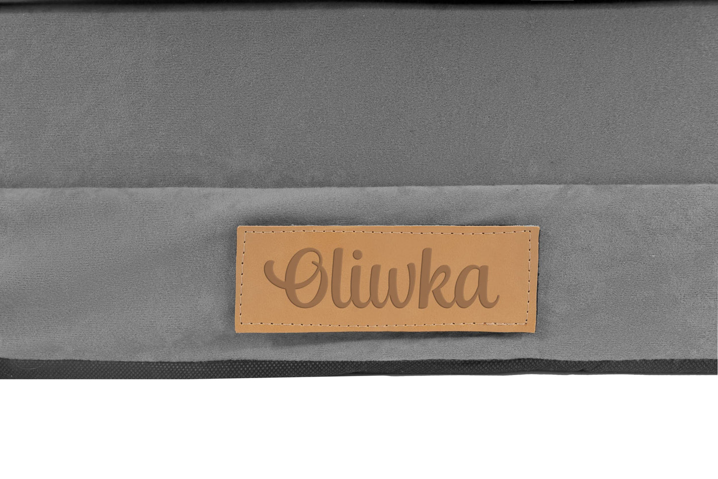 Flumi Personalised Children's/Teenager's Couch/Armchair/Sofa Bed, with Engraving of Child's Name, Play Sofa, Sleeping Chair, Bed Function, Children's Furniture, 92 x 40 x 60 cm, Microfibre (Grey)
